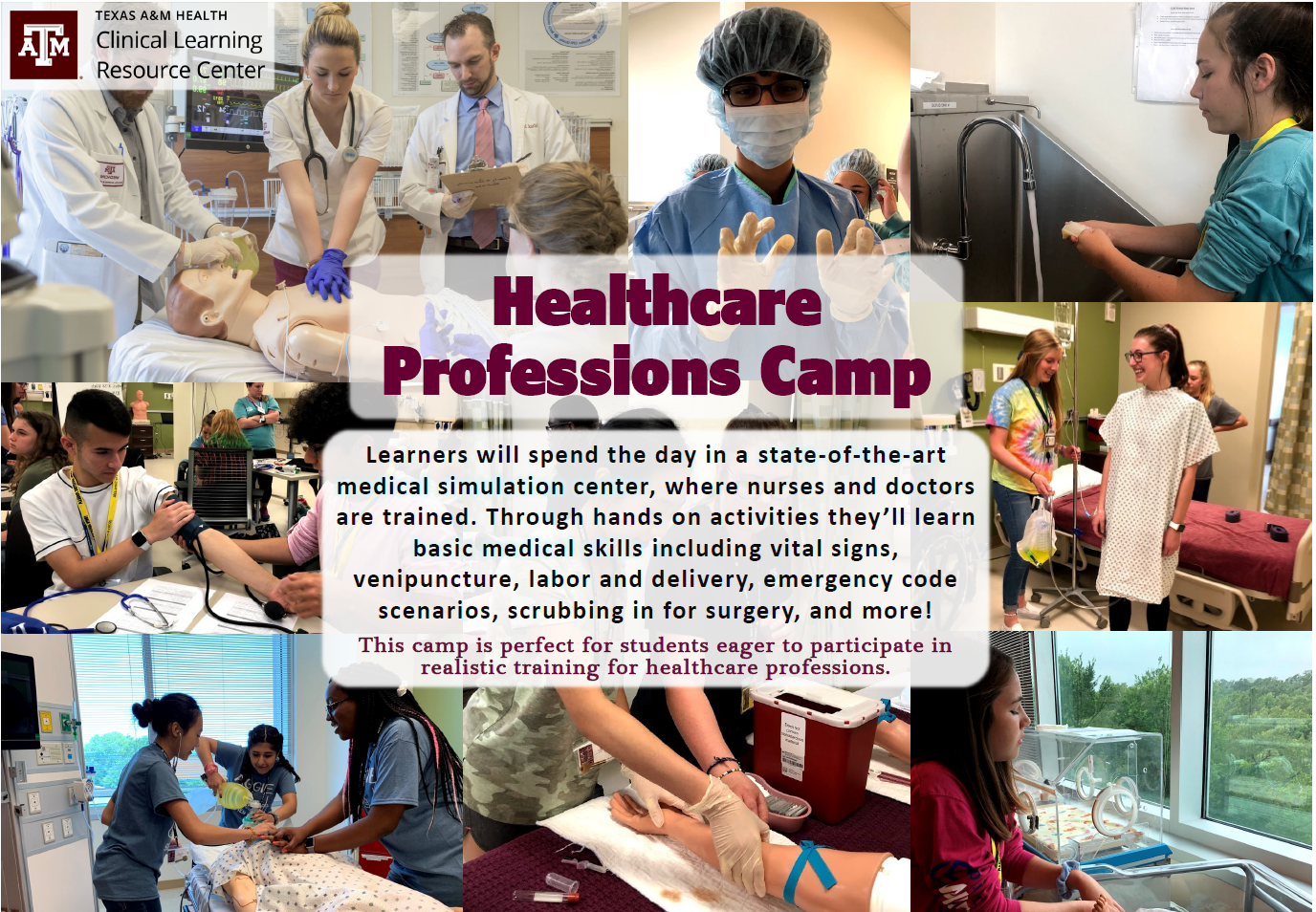 Health Professions Camp – Aggie STEM